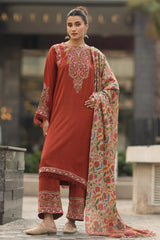 DHANAK 3PC EMBROIDERED UNSTICHED ARTICLE BA-391