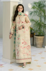 BAREEZE DHANAK 3PC EMBROIDERED UNSTICHED ARTICLE BA-310
