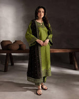 DHANAK 3PC EMBROIDERED UNSTICHED ARTICLE BA-109