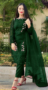 DHANAK 3PC EMBROIDERED UNSTITCHED ARTICLE BA-361-C