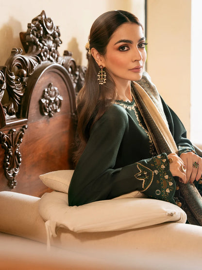 IZEL DHANAK 3PC EMBROIDERED UNSTICHED ARTICLE BA-383