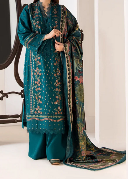 SOBIA NAZIR DHANAK 3PC EMBROIDERED UNSTICHED ARTICLE BA-305