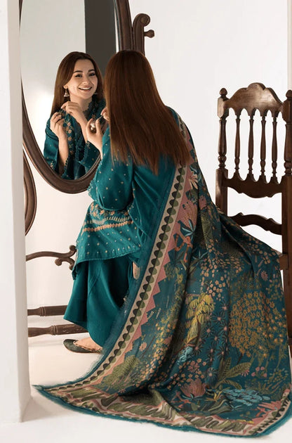 SOBIA NAZIR DHANAK 3PC EMBROIDERED UNSTICHED ARTICLE BA-305