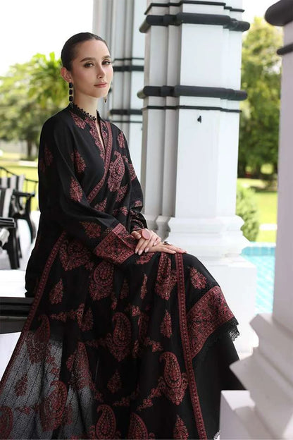 3PC DHANAK EMBROIDERED UNSTICHED ARTICLE BA-418
