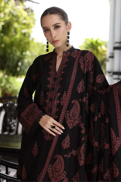3PC DHANAK EMBROIDERED UNSTICHED ARTICLE BA-418