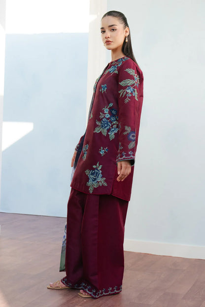 COCO DHANAK 3PC EMBROIDERED UNSTICHED ARTICLE BA-388