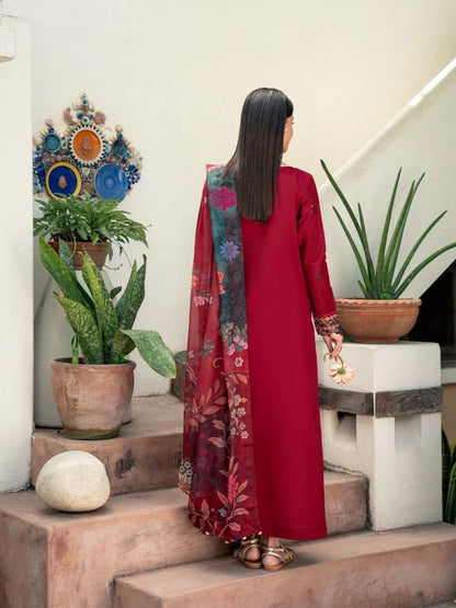 DHANAK 3PC EMBROIDERED UNSTICHED ARTICLE BA-312