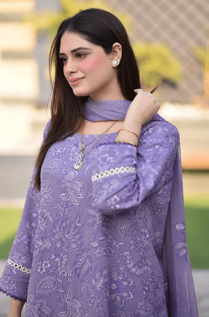BAREEZE 3PC EMBROIDERED UNSTICHED ARTICLE BA-3088