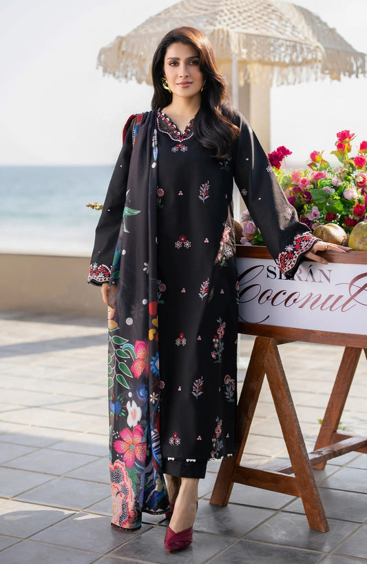 DHANAK 3PC EMBROIDERED UNSTICHED ARTICLE BA-300