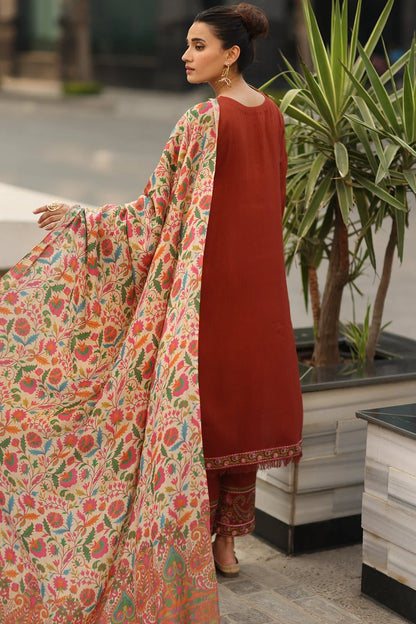 DHANAK 3PC EMBROIDERED UNSTICHED ARTICLE BA-391