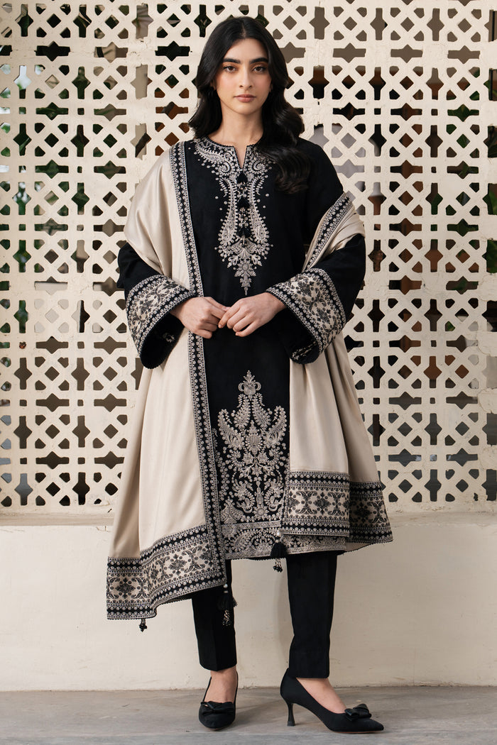 DHANAK 3PC EMBROIDERED UNSTITCHED ARTICLE BA-422