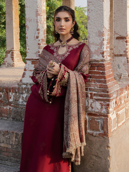 DHANAK 3PC EMBROIDERED UNSTITCHED ARTICLE BA-410