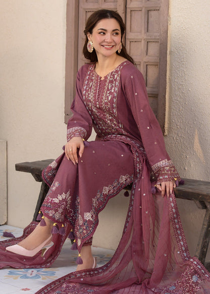 DHANAK 3PC EMBROIDERED UNSTITCHED ARTICLE BA-433