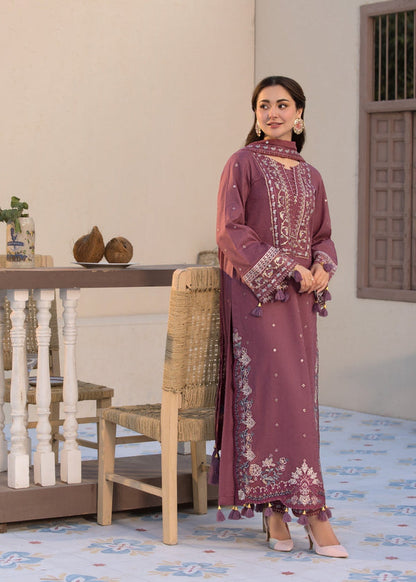 DHANAK 3PC EMBROIDERED UNSTITCHED ARTICLE BA-433