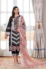 DHANAK 3PC EMBROIDERED UNSTITCHED ARTICLE BA-455