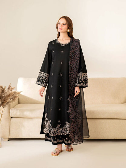 DHANAK 3PC EMBROIDERED UNSTITCHED ARTICLE BA-377