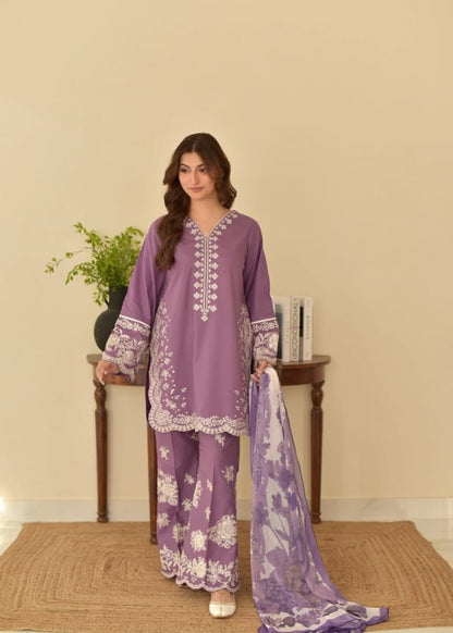 COCO DHANAK 3PC EMBROIDERED UNSTITCHED ARTICLE BA-366